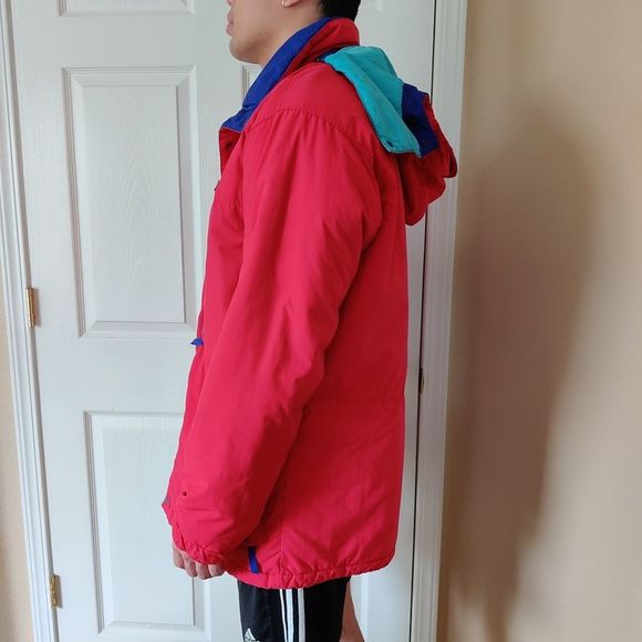 M's vintage Patagonia red insulated jacket sz L - Picture 2 of 11